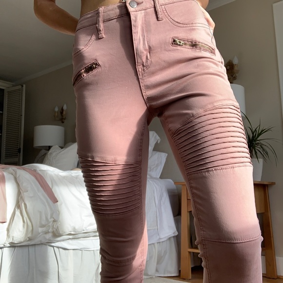 Mossimo Pink High Rise Jegging - Picture 5 of 7